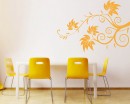 Floral Vines Vinyl Art Decals Modern Wall Art